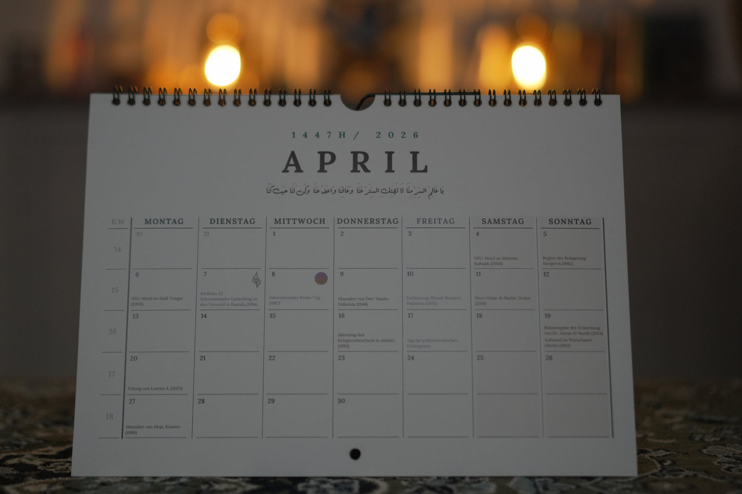 Liberation Kalender 2026