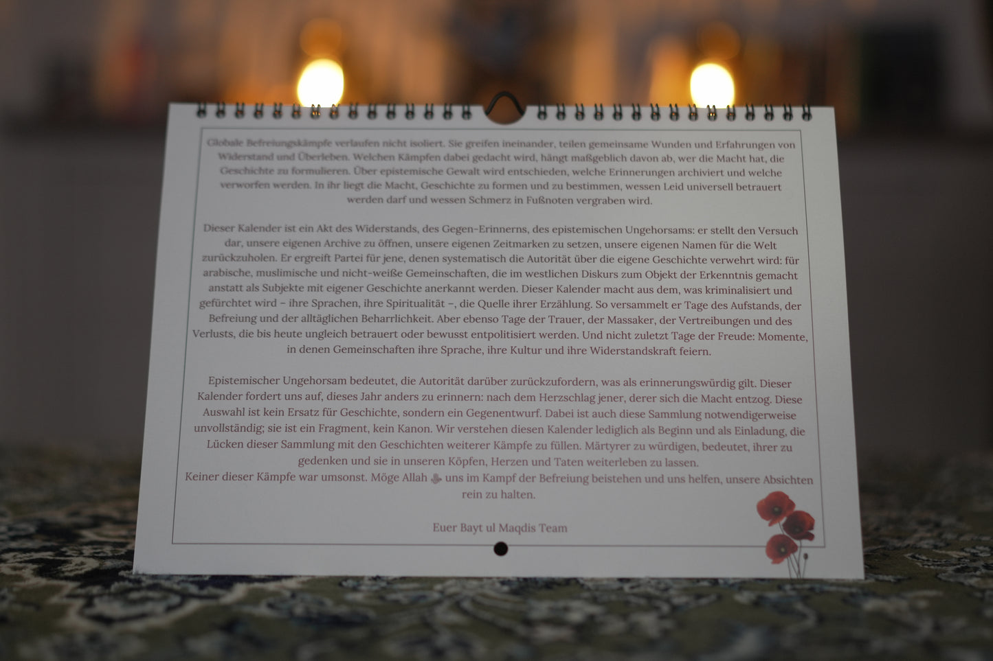 Liberation Kalender 2026